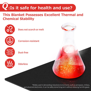 Alfombrillas duraderas para chimenea de interior, alfombrilla para fogatas de barbacoa, manta de soldadura, alfombrilla grande para debajo de <span class=keywords><strong>la</strong></span> <span class=keywords><strong>parrilla</strong></span> para <span class=keywords><strong>parrilla</strong></span> al aire libre - Product Image 3