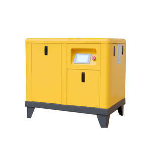 เครื่องอัดอากาศแบบสกรูขนาดเล็ก 7.5 กิโลวัตต์ 10P พร้อมมอเตอร์แม่เหล็กถาวร ระบบสกรูแบบรวม และ PLC - Product Image 2