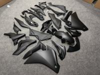 Carénages Honda pour Honda CBR 250R 2015 Blanc Noir, Panneaux de carrosserie en plastique ABS injecté, Kit de carénage de moto