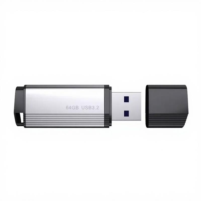New Portable PD196 USB 3.2 High Speed Flash Drive 5Gbps 128GB Metal USB Stick 2-Year Warranty for Daily Data Transfer Travel Use