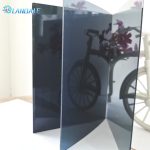 Plaques solides en <span class=keywords><strong>polycarbonate</strong></span> disponibles en tailles/couleurs personnalisées. Feuille solide en PC grise/avec revêtement UV - Product Image 1