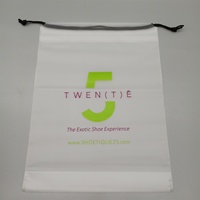 Sacs en plastique personnalisés, grands sacs à cordon écologique, sacs givrés, emballage poly pour vêtements, unités