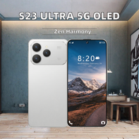 Smartphone 5G Layar OLED 7,3 Inci Kamera 108MP 16GB 1TB Android 13 Dual SIM Pengisian Cepat Ponsel