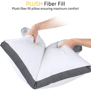 Cuscini da letto in poliestere/cotone OEKO-TEX Standard 100 Factory Hotel Collection per dormire/mantenere la freschezza - Product Image 4