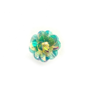 Paillettes tridimensionnelles de 2.5 cm faites à la main, accessoires de <span class=keywords><strong>robe</strong></span>, chaussures, chapeaux, sacs, fleurs décoratives, paillettes pliées à la main - Product Image 4