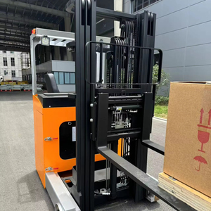 Precio de fábrica Reach <span class=keywords><strong>Forklift</strong></span> 4,5 M 7m <span class=keywords><strong>10m</strong></span> Lift 1,5 Ton 2 Ton 2,5 Ton Batería eléctrica Reach Truck para pasillo estrecho - Product Image 1