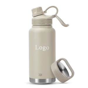 32oz Double Wall Insulated Stainless Steel Hydration Water Bottles