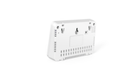 Boîtier personnalisé pour moniteur de qualité de l'air, boîtier en plastique OEM avec fenêtre d'affichage et emplacements pour boutons pour dispositif de capteur IAQ