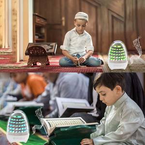 Lampe tactile forme d'oeuf temps azan musulman cadeau islamique bluetooth app contrôle coran lecteur coran haut-parleur - Product Image 5