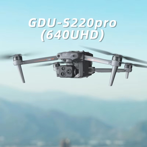GUD S200 Series S220por(640) Beginner AI Tracking Drone 3-Axis <b>Gimbal</b> EIS Anti-Shake Stabilization Infrared Laser Ranging - Product Image 2