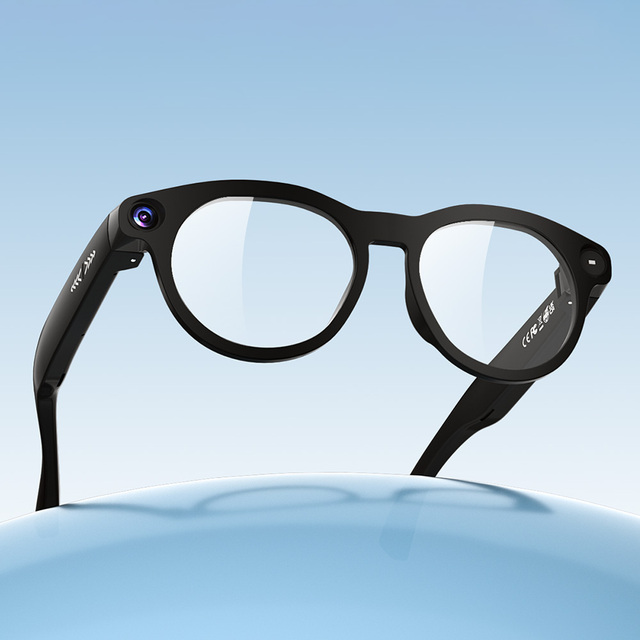 Custom AI Photo Video Recording Smart Glasses Ultra BT Audio Sunglasses with 800w Camera Smart Devices Simultaneous Translation