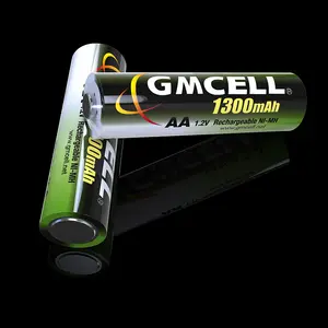 1.2V AA 1300mAh Ni-MH Rechargeable Battery For Toys