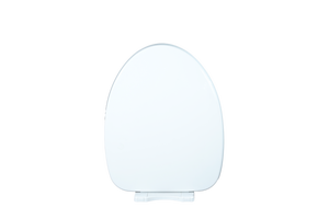 Siège de toilette ergonomique rond en plastique avec fermeture amortie et fonction de dégagement rapide pour une entretien domestique simplifié - Product Image 2