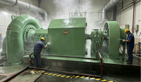 Generator Energi Bebas 150KW-2MV Sistem Turbin Pelton Hidro Flywheel untuk 50kw