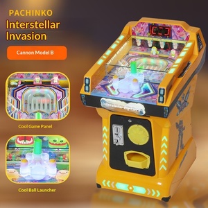 Nueva Máquina de Juego Recreativa de Parque de Atracciones Serie Star, Operada con Monedas, de un Solo Jugador, con Cañón, Máquina de Canicas de Plástico de 25mm con Varilla de Tracción para Niños - Product Image 2