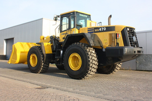 Chargeuse sur pneus KOMATSU WA470 d'occasion de bonne qualité Chargeur sur pneus d'occasion KOMATSU WA470 d'occasion