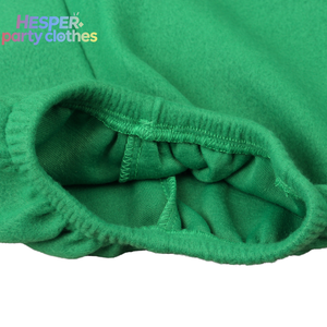 Disfraz de Duende Navideño HESPER al Mejor Precio, Disfraz Infantil para Navidad, Carnaval y Fiestas, Vestido de Terciopelo Color Canario, Regalo - Product Image 2