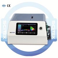 Échantillonneur d'air biologique en acier inoxydable électronique SCITEK 100L/min contrôle de microprocesseur de débit Portable pour une utilisation en laboratoire