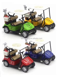 Modèle de voiturette de golf miniature 1:36 avec logo personnalisé, jouets promotionnels en métal, voiturette de golf miniature à tirer en arrière, <span class=keywords><strong>jouet</strong></span> pour cadeau d'affaires - Product Image 1