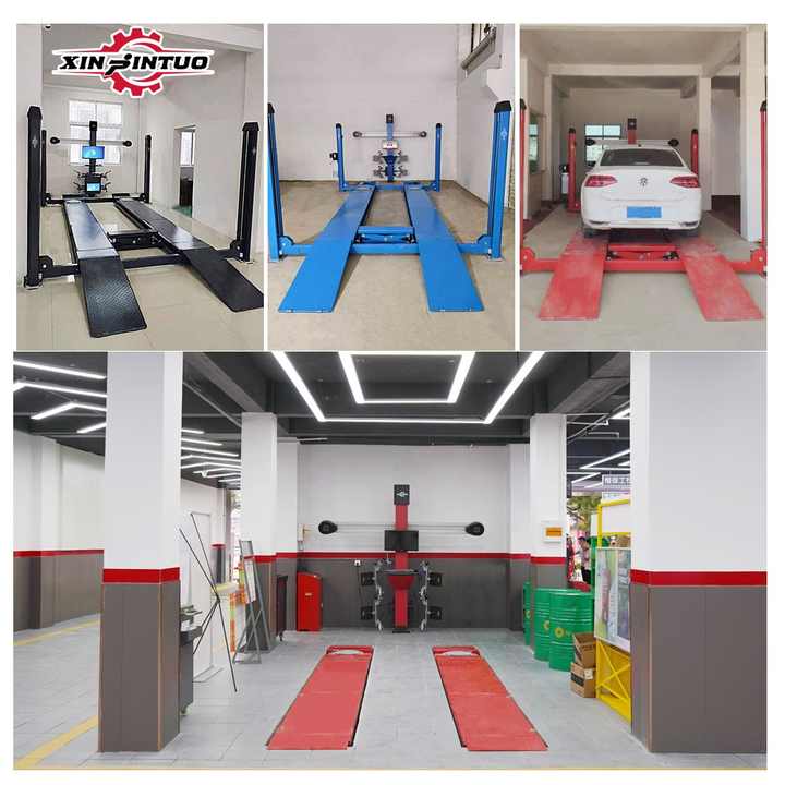 Xinjintuo Fixed 3D Wheel Alignment Ramp for Motor Vehicles