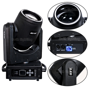 BPM-Beams Bothlighting 100w fascio luce testa mobile con batteria e luci senza fili sharpy per DJ wedding stage effects party club - Product Image 2