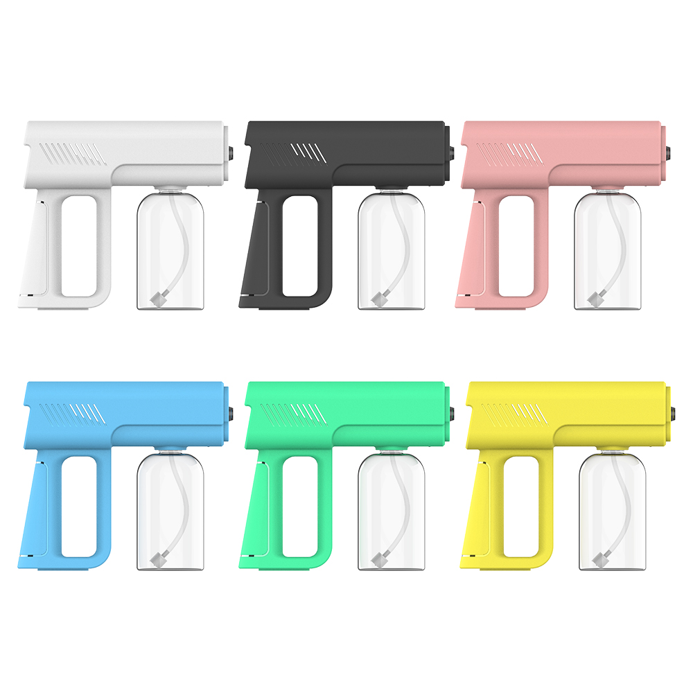 Портативный беспроводной распылитель для дезинфекции на открытом воздухе, пистолет-распылитель с дыхательным светом большой емкости для дома, школы, офиса