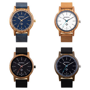 Reloj de Madera Natural Hecho a Mano para Hombre, Reloj de Cuarzo con Correa de Cuero, Relojes Mecánicos de Madera para Hombre - Product Image 6