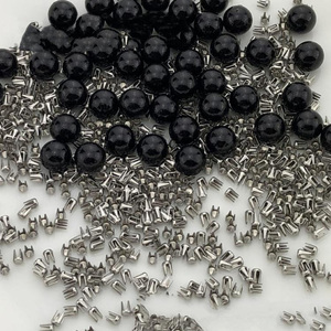 Máquina de Fijación al Mejor Precio, Remaches de Perla de Plástico ABS sin Agujero, Remaches de Acero Inoxidable Redondos de 2.3mm con Cuatro Garras - Product Image 3