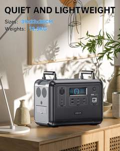 Station d'alimentation Lifepo4 300W 500W 600W 1000W 1200W, station d'alimentation portable, Powerbank, camping, maison - Product Image 4