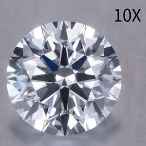 IGI栽培合成ダイヤモンドリングネックレスペンダントイヤリングセット人工結婚指輪ルーズダイヤモンド - Product Image 2