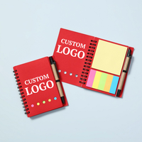 Promotion Sublimation Notebook Rohlinge A6 Abdeckungen mit Stift Memo Notebook Personal isiertes benutzer definiertes Logo für Studenten