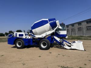 <span class=keywords><strong>Camion</strong></span> malaxeur à béton entièrement automatique et auto-chargeur à <span class=keywords><strong>prix</strong></span> abordable avec rotation à 360° °   Tambour de mélange rotatif - Product Image 1