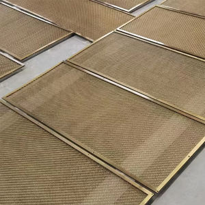 Bella tenda da parete elegante in acciaio inossidabile per uso decorativo per esterni - Product Image 4