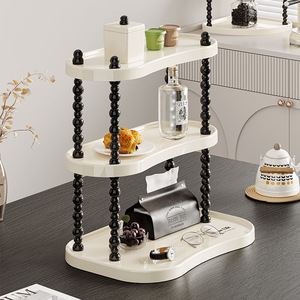 Cosmetic <b>storage</b> box, <b>dressing</b> <b>table</b>, skincare and perfume holder, desktop multi-functional water cup and mug organizer - Product Image 2
