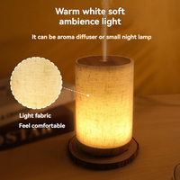 Humidificateur Électrique Air Aroma Diffuseur Tissu Ultrasonique 80ML Humidificateur D'air Huile Essentielle Aromathérapie Cool Mist Maker pour La Maison