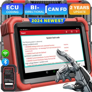 2024 LAUNCH CRP919X BT CRP919XBT CRP919 Elite Wireless Bidirectional Scan Tool Full System 2Yrs Update ECU Coding CANFD DOIP FCA
