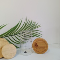 Récipient en verre à large ouverture hermétique et étanche, écologique, réutilisable, sans plomb ni cadmium, certifié MSDS, en borosilicate