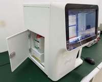Dokter Hewan terbuka reagen 5-bagian Cell Counter CBC Analyzer dan Hematology Analyzer cocok untuk rumah sakit hewan peliharaan