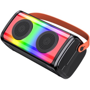 Portable <b>Speaker</b> With <b>Led</b> Light <b>Bluetooth</b> Sd Usb Aux 3 Inch 10W Ksc 1002 - Product Image 4