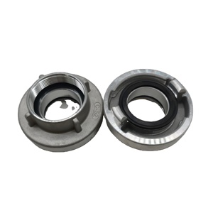 Raccordo per Tubo Antincendio Russo GOST 2.5'' in Alluminio Flessibile con Attacco Rapido, Adattatore a Coda Lunga con Filettatura NPT Femmina, Durevole per Antincendio - Product Image 3