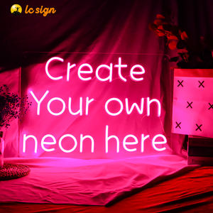 Letrero Luminoso LED de <span class=keywords><strong>Neón</strong></span> Personalizado, Hecho a Medida, para Montar en la Pared, Decoración para Tiendas y Fiestas - Product Image 4