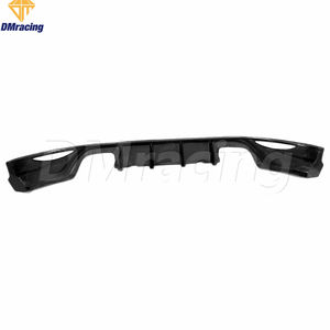 Lèvre de diffuseur de pare-chocs arrière en fibre de carbone style <span class=keywords><strong>OETTINGER</strong></span> pour VW <span class=keywords><strong>GOLF</strong></span> <span class=keywords><strong>7</strong></span> <span class=keywords><strong>GTI</strong></span> MK7 2014-2018 - Product Image 1