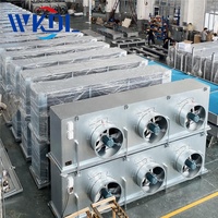 Spiral IQF Tunnel Cooler Stainless Steel Evaporator Coil untuk Toko Roti