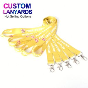 High Quality Cheap Custom Blank Rainbow Colorful Printed Breakaway <b>Polyester</b> <b>Lanyard</b> With Buckle - Product Image 1