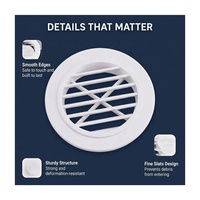 Système de ventilation avec récupération de chaleur, grille de ventilation, couvercle de gaine d'air, composants de ventilation HVAC pour économie d'énergie, vente en gros directe usine