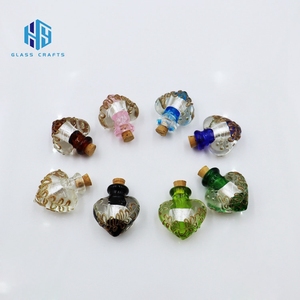 Handmade mini chai Murano thủy tinh lampwork thời trang mặt dây chuyền & quyến rũ Hương liệu Tinh dầu nước hoa khuếch tán Mặt dây chuyền - Product Image 4