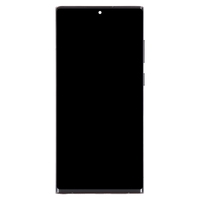 Para Samsung Galaxy S22 Ultra 5G, edición de EE. UU., 6,78 pulgadas, pantalla LCD OLED, digitalizador, montaje completo con marco
