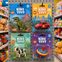 Emballage personnalisé en blister pour poupées, figurines, jouets pour bébés et petits jouets – Présentoirs de vente au détail en plastique transparent