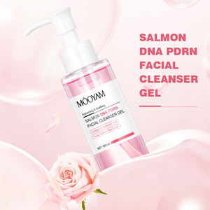 Gel nettoyant visage au saumon en marque propre, nettoie, répare et anti-âge, hydrate et nourrit, gel nettoyant pour les pores - Product Image 2