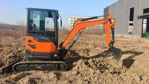 Mini Excavadora Hidráulica Multifuncional Robusta Yanmar de Bajo Consumo con Orugas Estrechas, 1 Año de Garantía, para Proyectos Urbanos, 0.068m - Product Image 3